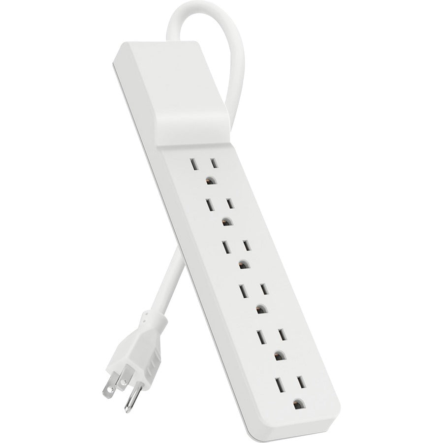Belkin 6 Outlet Home/Office Surge Protector - 10 foot cord - White - 720 Joules BE106000-10