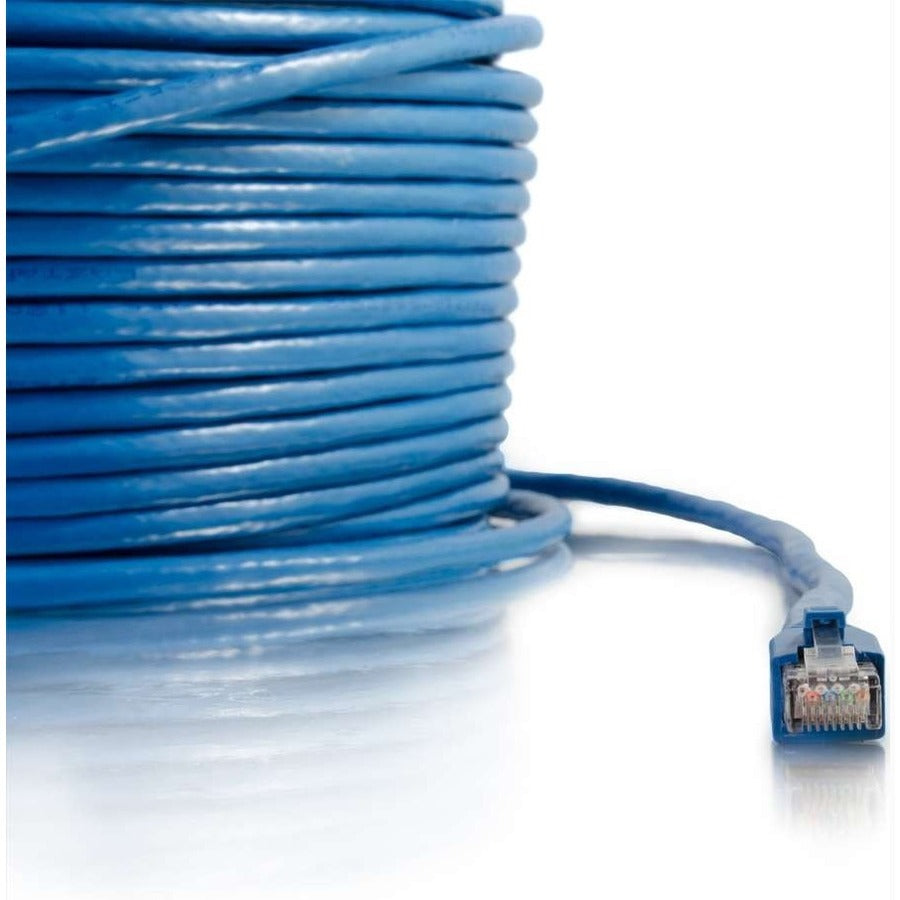 C2G 100ft Cat6 Shielded Ethernet Cable - Cat 6 Network Patch Cable - Blue 43169