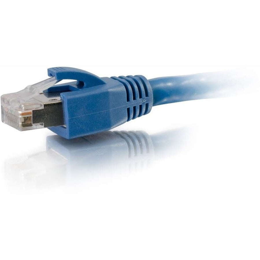 C2G 100ft Cat6 Shielded Ethernet Cable - Cat 6 Network Patch Cable - Blue 43169