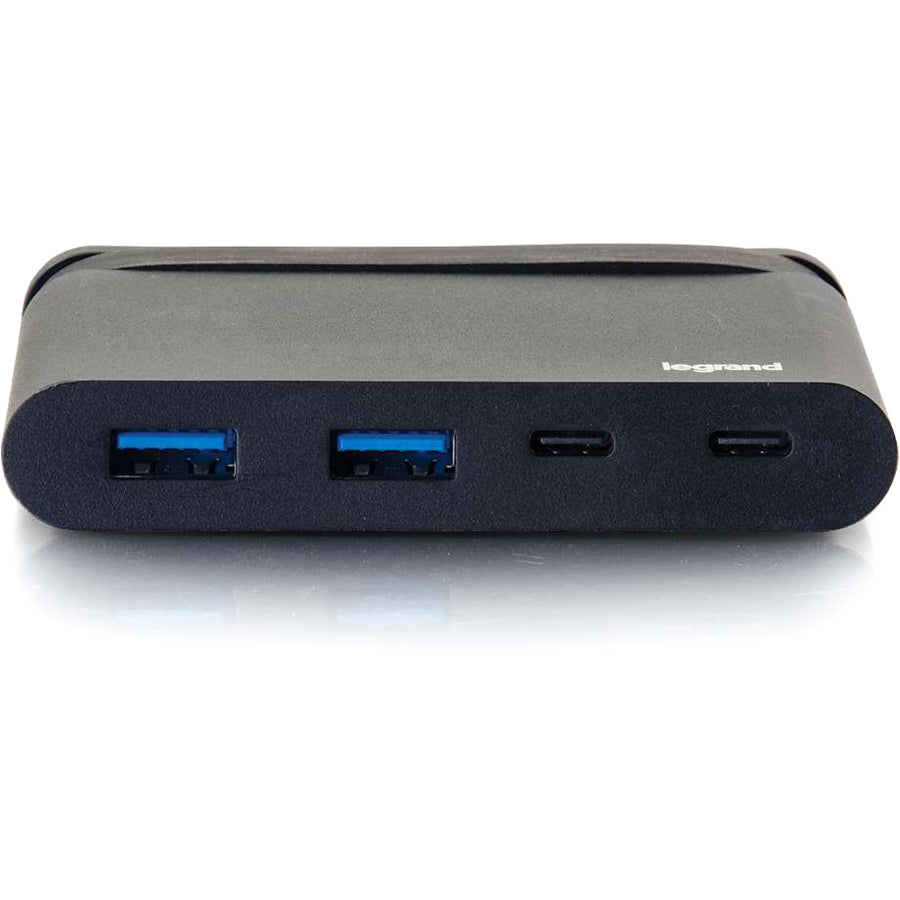 C2G USB C Hub with USB A, USB C and Power Delivery - USB Hub 26914