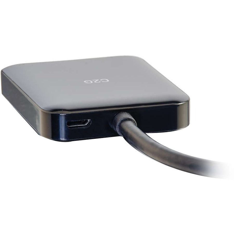 C2G DisplayPort to DisplayPort Display Splitter - Dual Monitor Adapter 54291