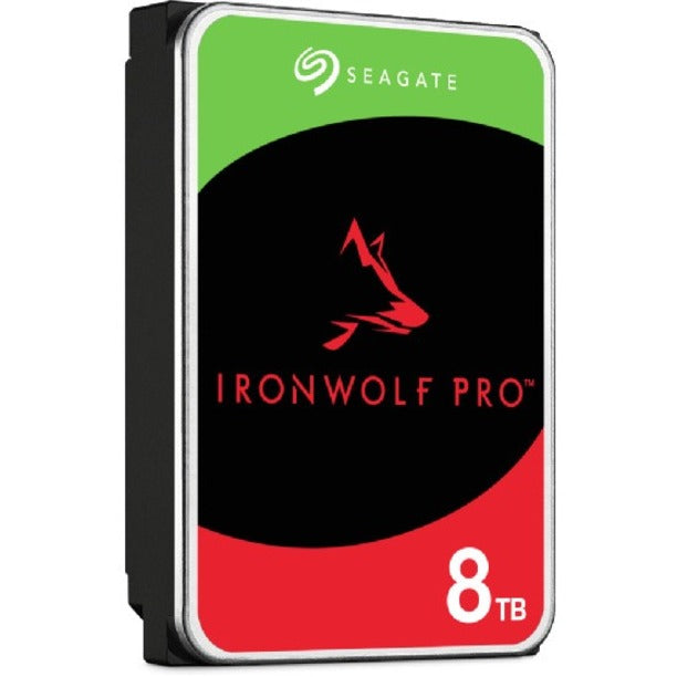 Seagate IronWolf Pro ST8000NT001 8 TB Hard Drive - 3.5" Internal - SATA (SATA/600) - Conventional Magnetic Recording (CMR) Method ST8000NT001