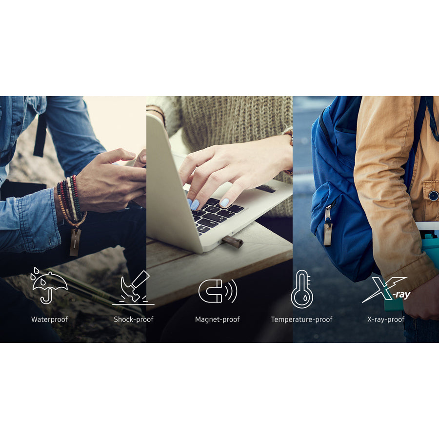 Samsung USB 3.1 Flash Drive BAR Plus 256GB Titan Gray MUF-256BE4/AM