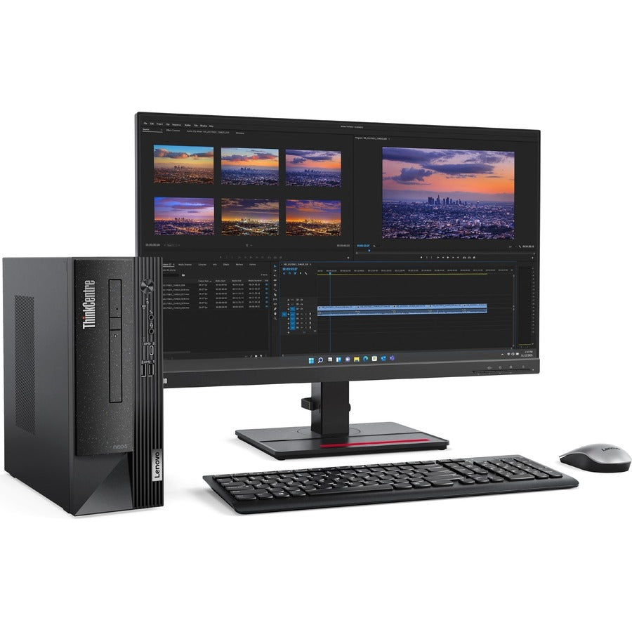 Lenovo ThinkCentre neo 50s Gen 4 12JF0002US Desktop Computer - Intel Core i5 13th Gen i5-13400 - 16 GB - 256 GB SSD - Small Form Factor - Black 12JF0002US