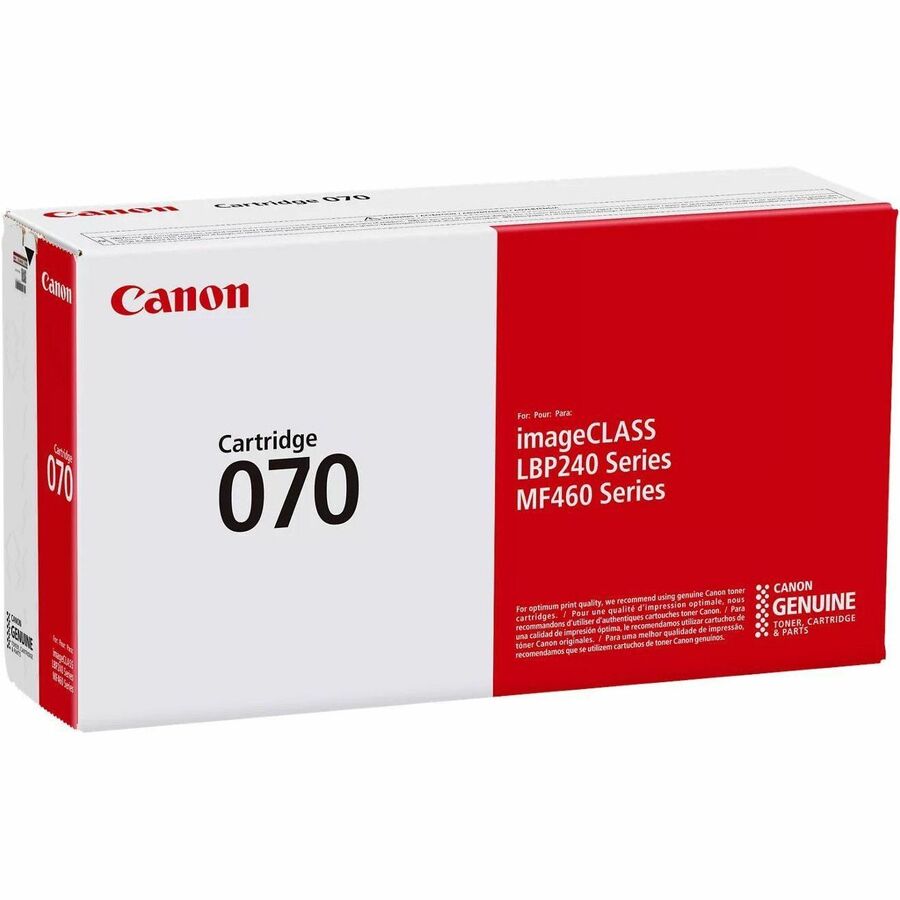 Canon 070 Original Laser Toner Cartridge - Black - 1 Pack 5639C001