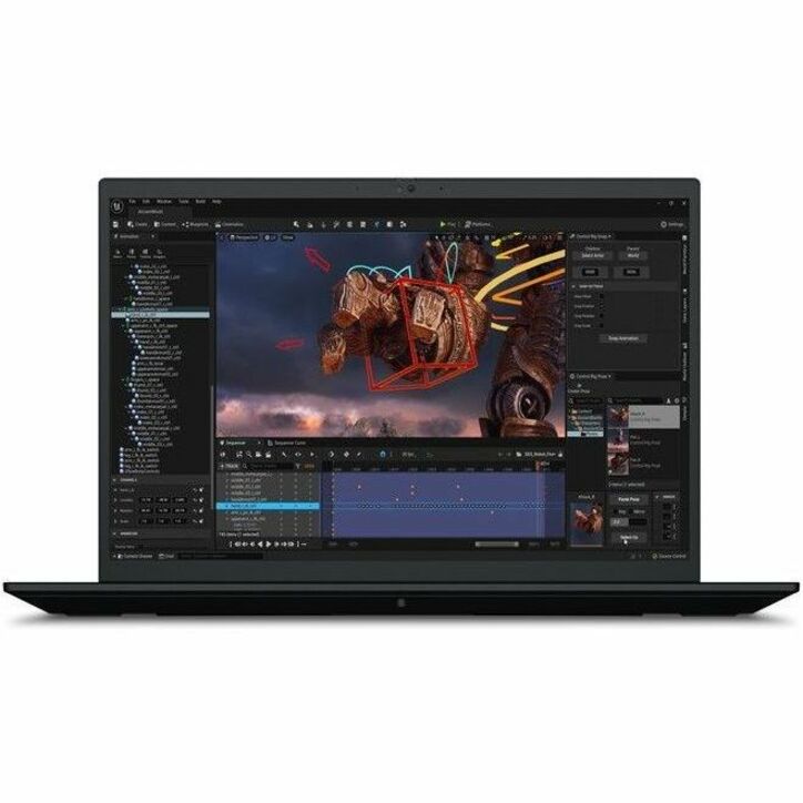Lenovo ThinkPad P1 Gen 6 21FV004EUS 16" Touchscreen Mobile Workstation - WQUXGA - Intel Core i9 13th Gen i9-13900H - vPro Technology - 64 GB - 2 TB SSD - English Keyboard - Black Weave 21FV004EUS