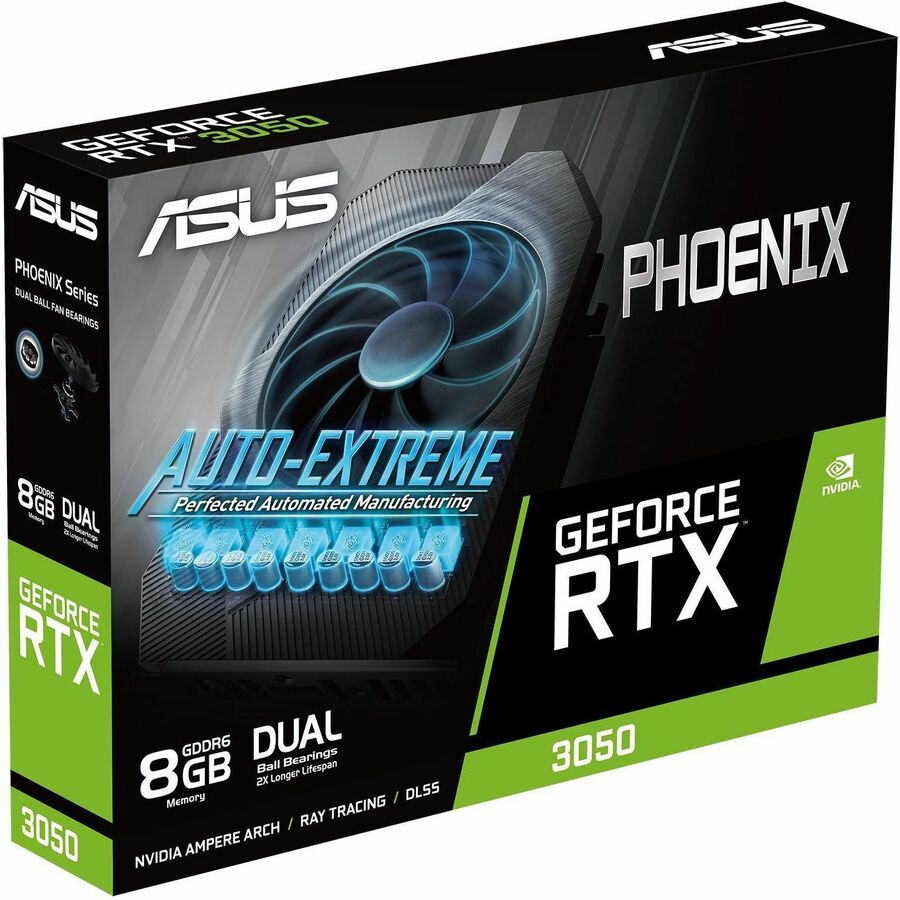 Asus NVIDIA GeForce RTX 3050 Graphic Card - 8 GB GDDR6 PH-RTX3050-8G-V2