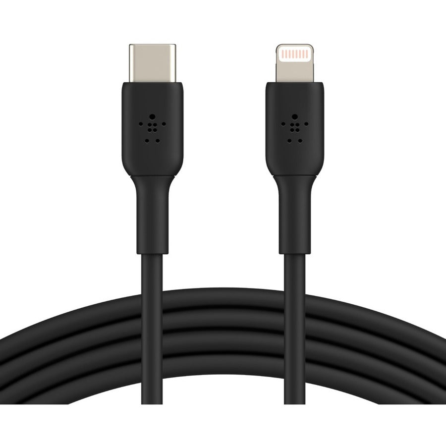 Belkin BoostCharge USB-C to Lightning Cable (1 meter / 3.3 foot, Black) CAA003BT1MBK