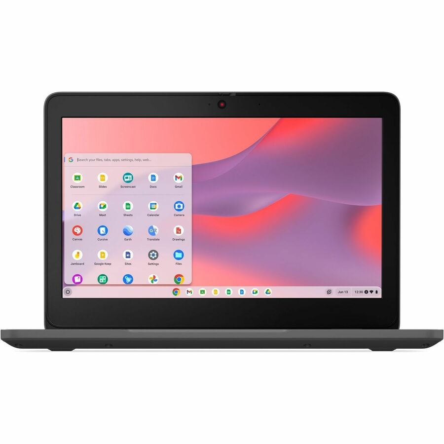 Lenovo 100e Chromebook Gen 4 83G80000US 11.6" Touchscreen Chromebook - HD - Intel N-Series N100 - 4 GB - 32 GB Flash Memory - English Keyboard - Graphite Gray 83G80000US
