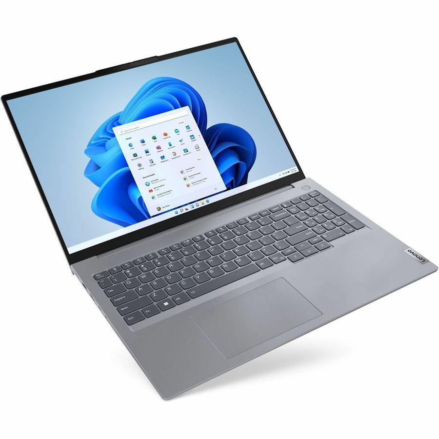 Lenovo ThinkBook 16 G7 IML 21MS0065US 16" Notebook - WUXGA - Intel Core Ultra 5 125U - 16 GB - 256 GB SSD - English (US) Keyboard - Arctic Gray 21MS0065US