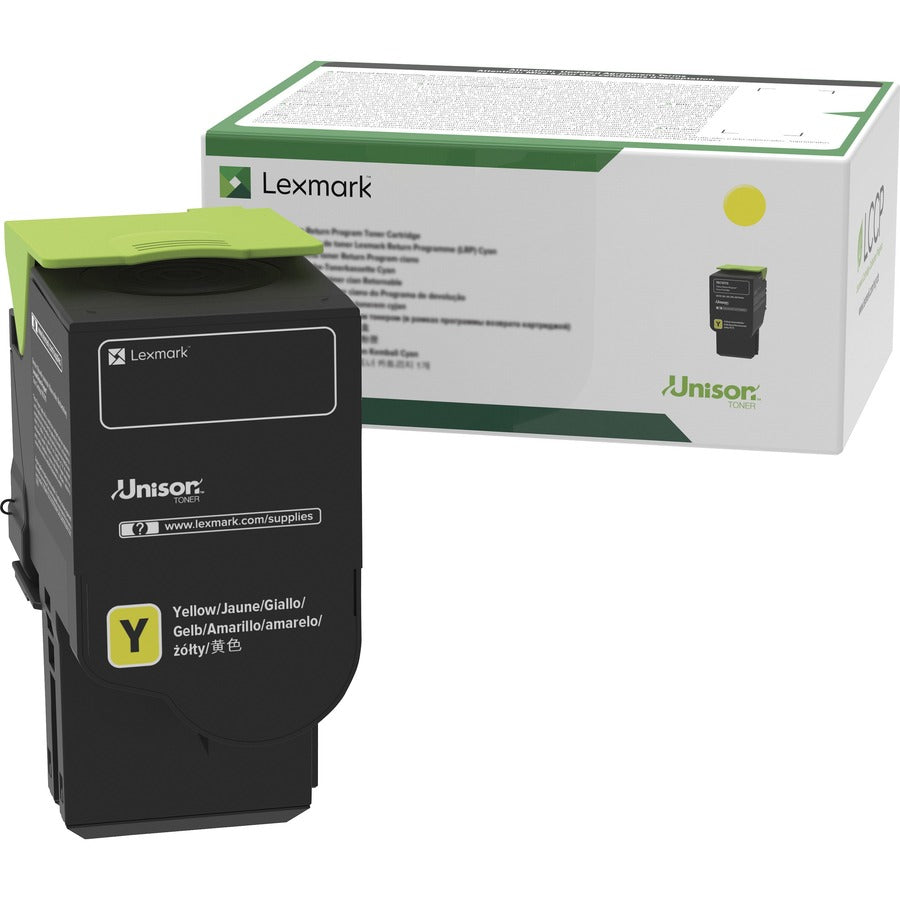 Lexmark Original High Yield Laser Toner Cartridge - Yellow - 1 Each C231HY0