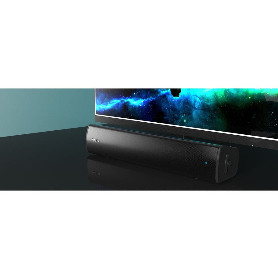 Creative Stage Air V2 2.0 Portable Bluetooth Sound Bar Speaker - 10 W RMS - Black 51MF8395AA000