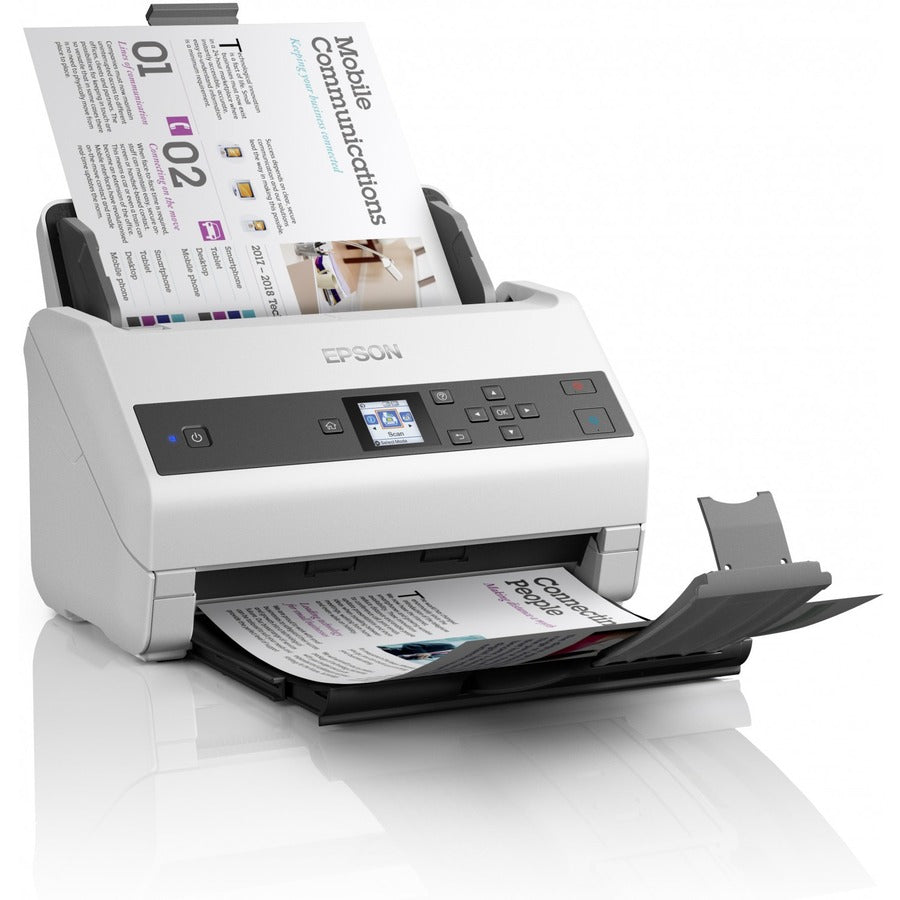 Epson WorkForce DS-870 Sheetfed Scanner - 600 dpi Optical B11B250201