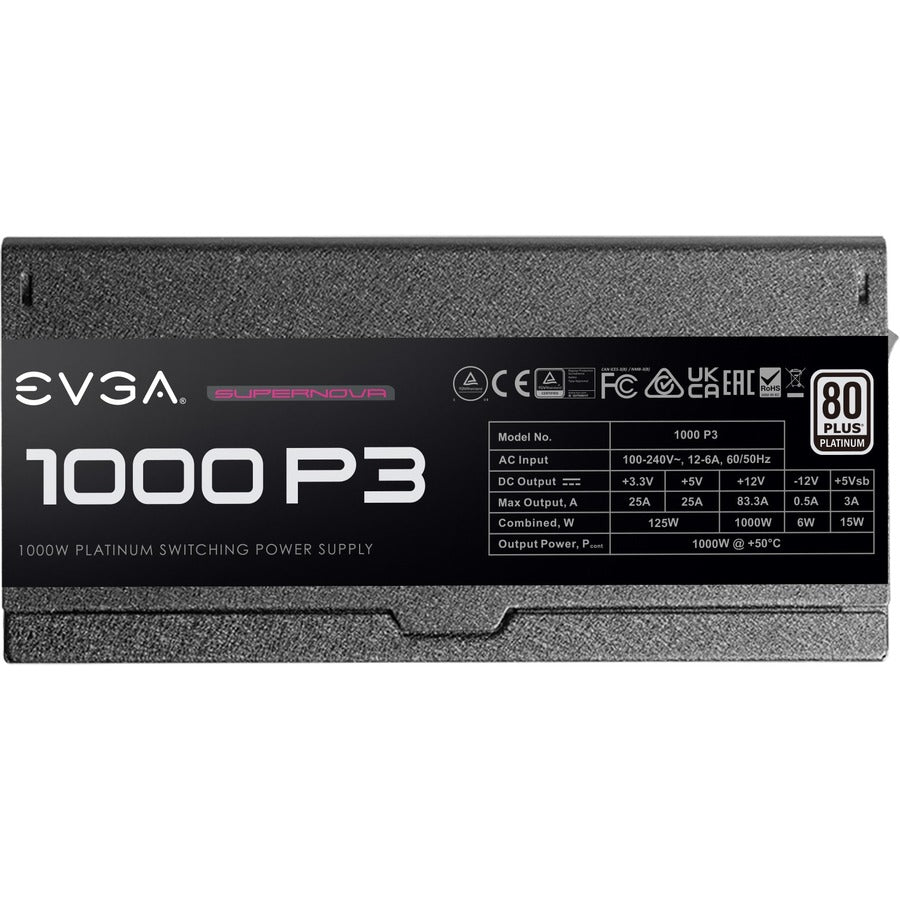 EVGA SuperNOVA P3 1000W Power Supply 220-P3-1000-X1