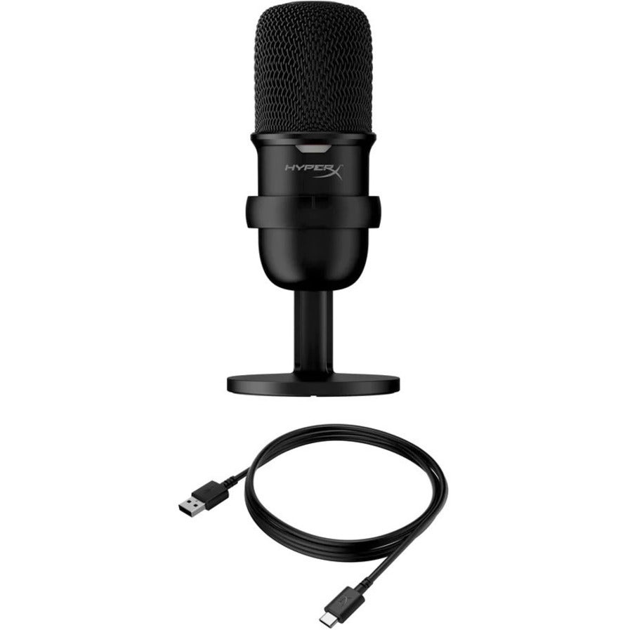 HyperX SoloCast Wired Condenser Microphone - Black 4P5P8AA