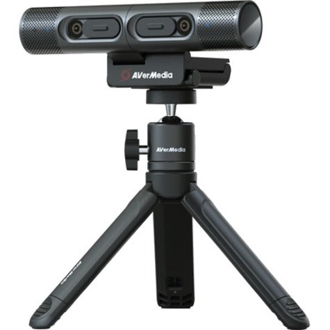 AVerMedia DualCam PW313D Video Conferencing Camera - 5 Megapixel - 30 fps - Black - USB 2.0 - 1 Pack(s) - TAA Compliant PW313D