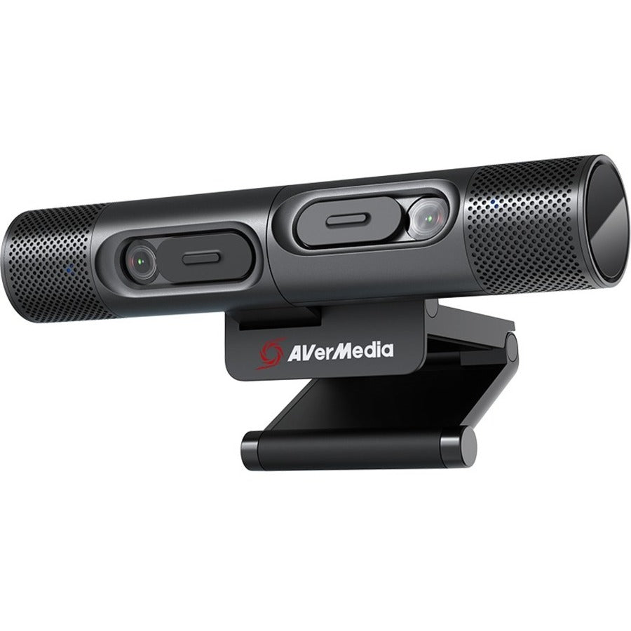 AVerMedia DualCam PW313D Video Conferencing Camera - 5 Megapixel - 30 fps - Black - USB 2.0 - 1 Pack(s) - TAA Compliant PW313D