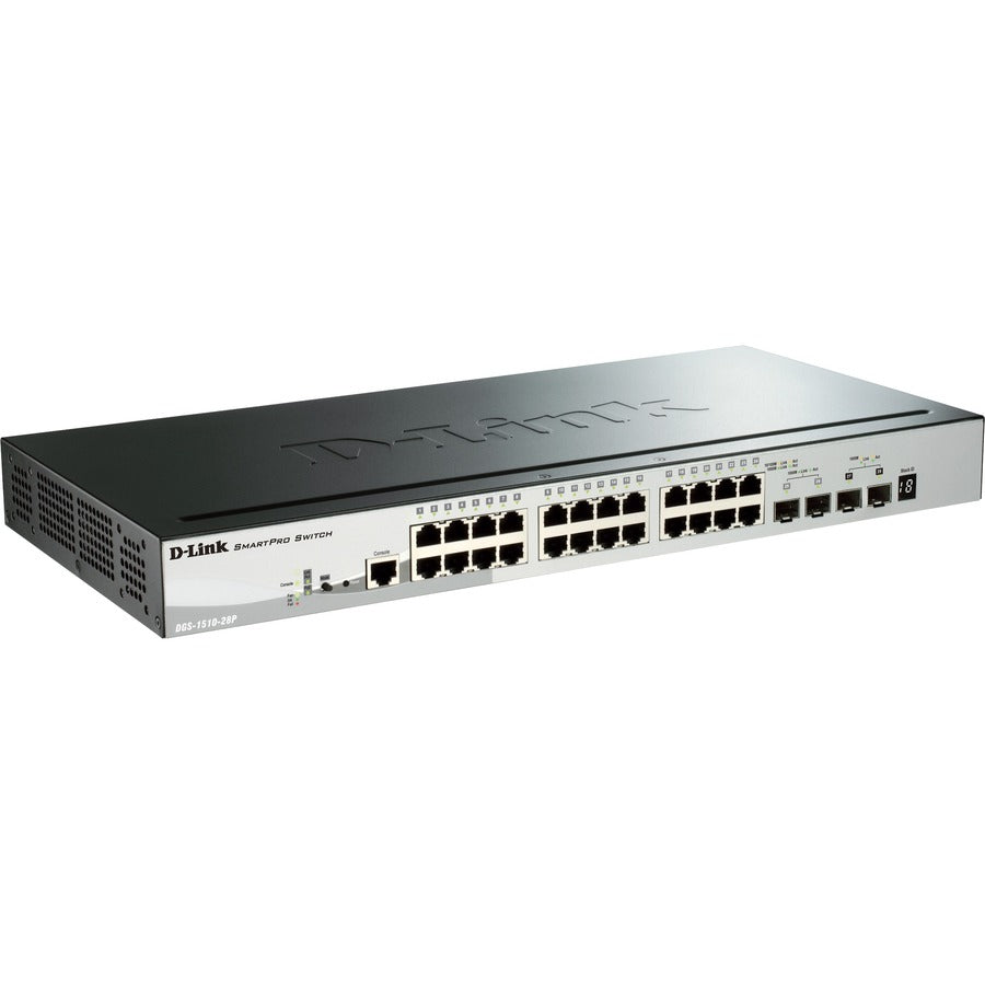 D-Link SmartPro DGS-1510-28P Ethernet Switch DGS-1510-28P