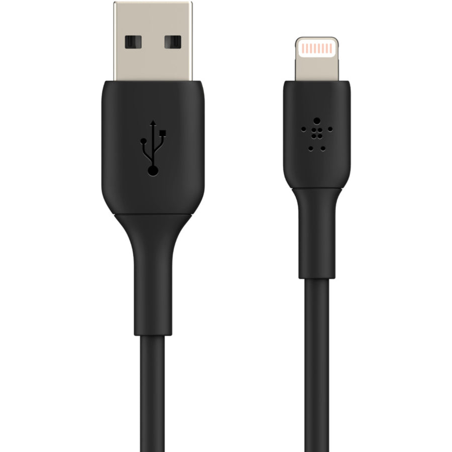 Belkin BoostCharge Lightning to USB-A Cable (1 meter / 3.3 foot, Black) CAA001BT1MBK