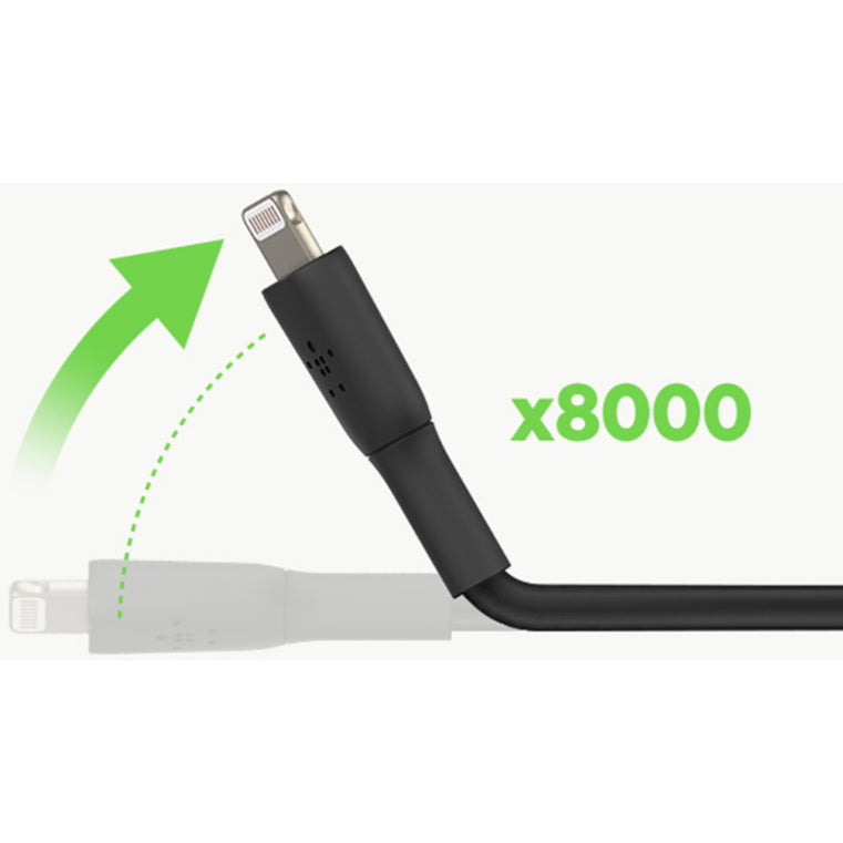 Belkin BoostCharge Lightning to USB-A Cable (1 meter / 3.3 foot, Black) CAA001BT1MBK