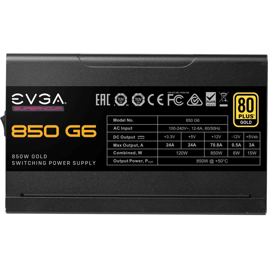 EVGA 850W Gold Switching Power Supply 220-G6-0850-X1