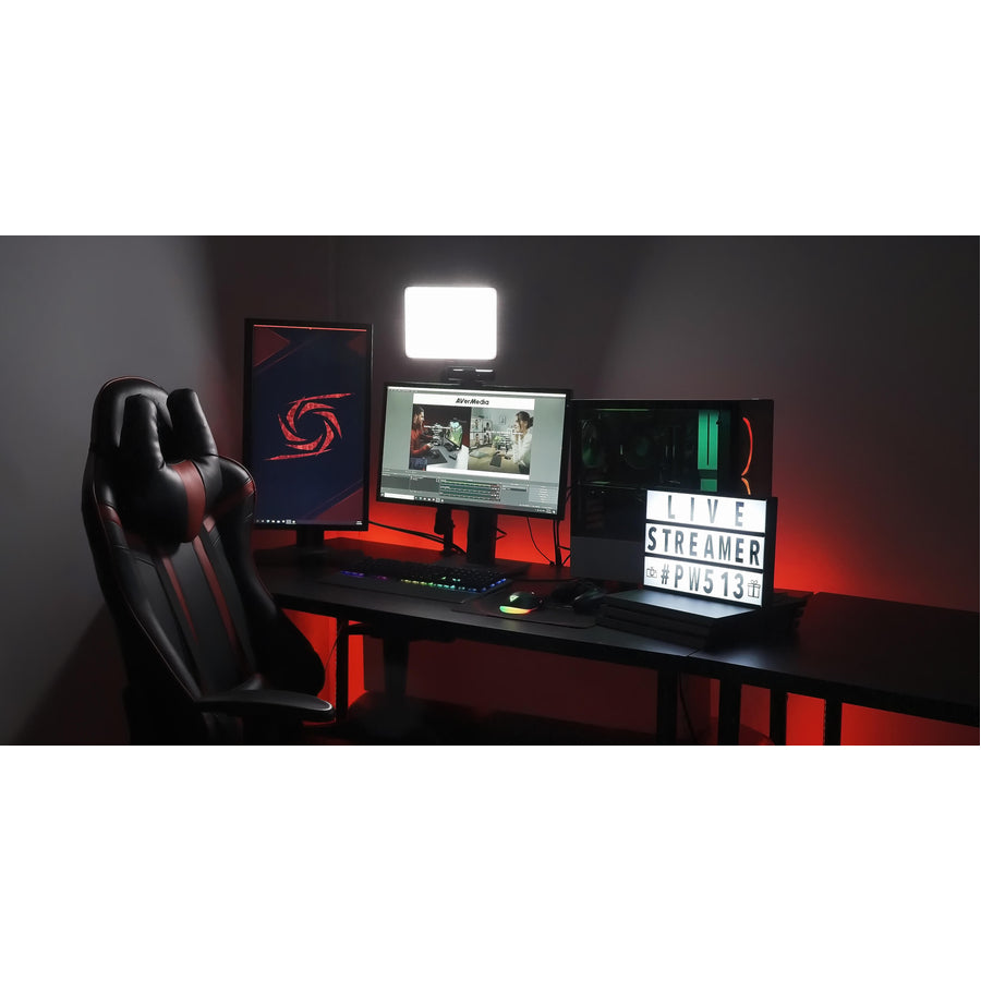 AVerMedia Live Streamer PW513 Webcam - 8 Megapixel - 60 fps - USB 3.0 - TAA Compliant PW513