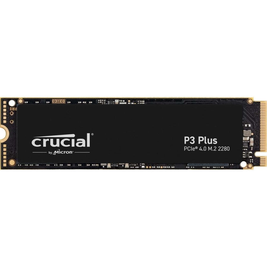 Crucial P3 Plus CT500P3PSSD8 500 GB Solid State Drive - M.2 2280 Internal - PCI Express NVMe (PCI Express NVMe 4.0 x4) CT500P3PSSD8