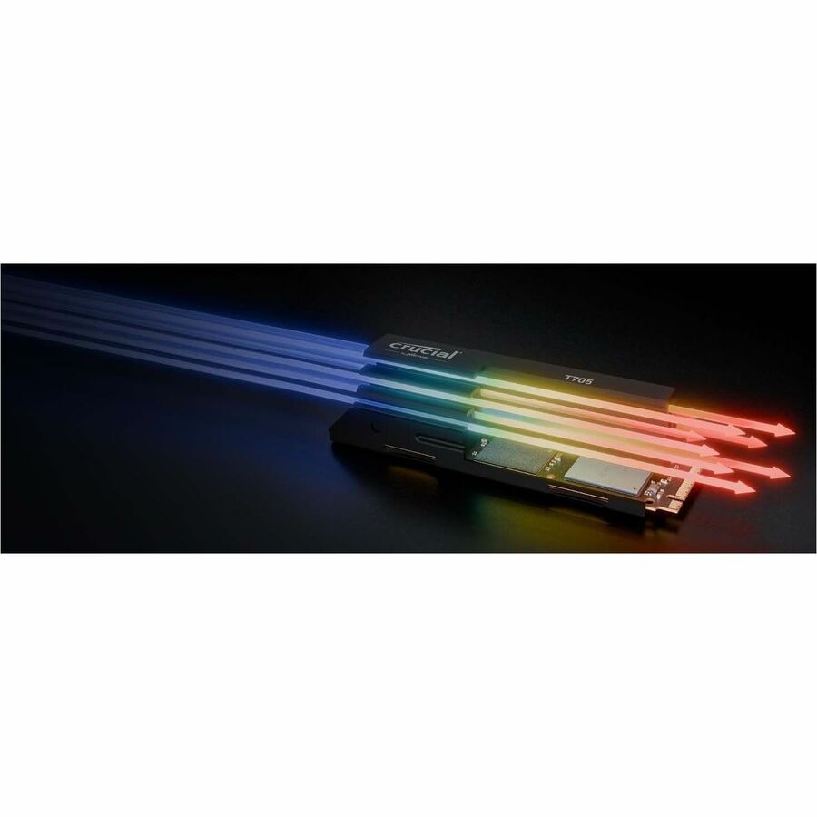 Crucial T705 2 TB Solid State Drive - M.2 2280 Internal - PCI Express NVMe (PCI Express NVMe 5.0 x4) CT2000T705SSD5