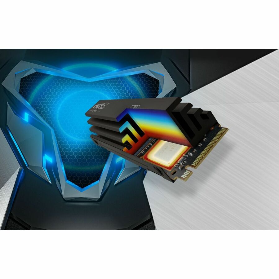 Crucial T700 2 TB Solid State Drive - M.2 2280 Internal - PCI Express NVMe (PCI Express NVMe 5.0 x4) CT2000T700SSD3