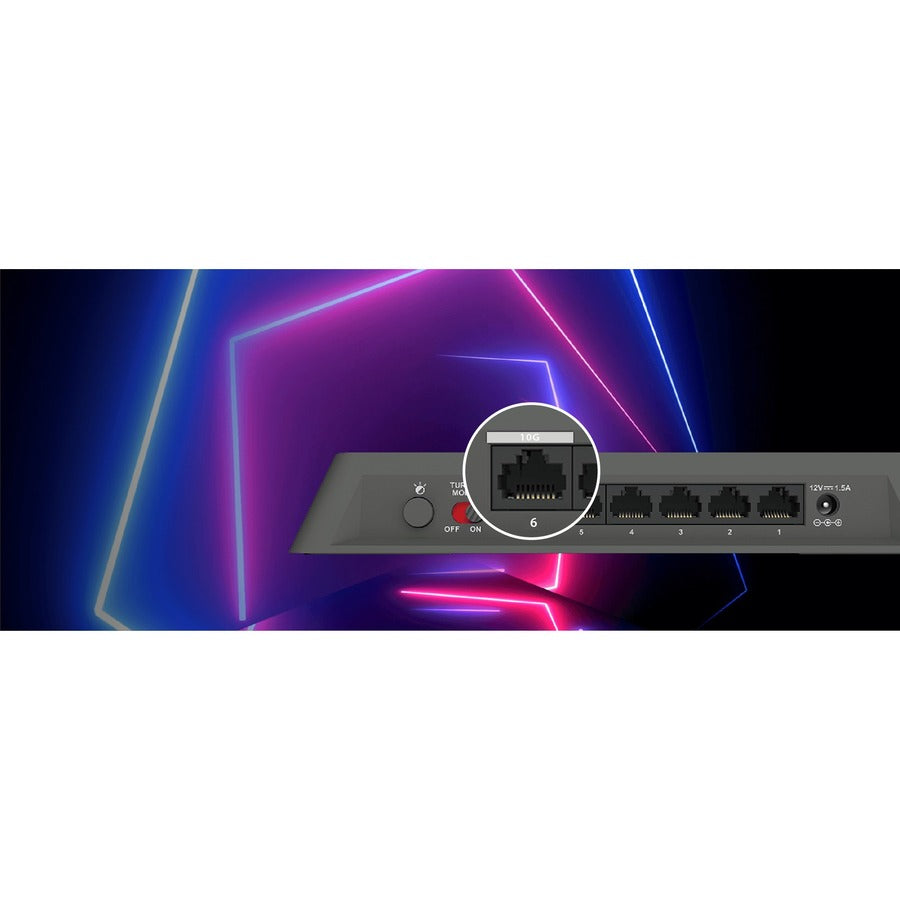 D-Link 6-Port Multi-Gigabit Unmanaged Switch DMS-106XT