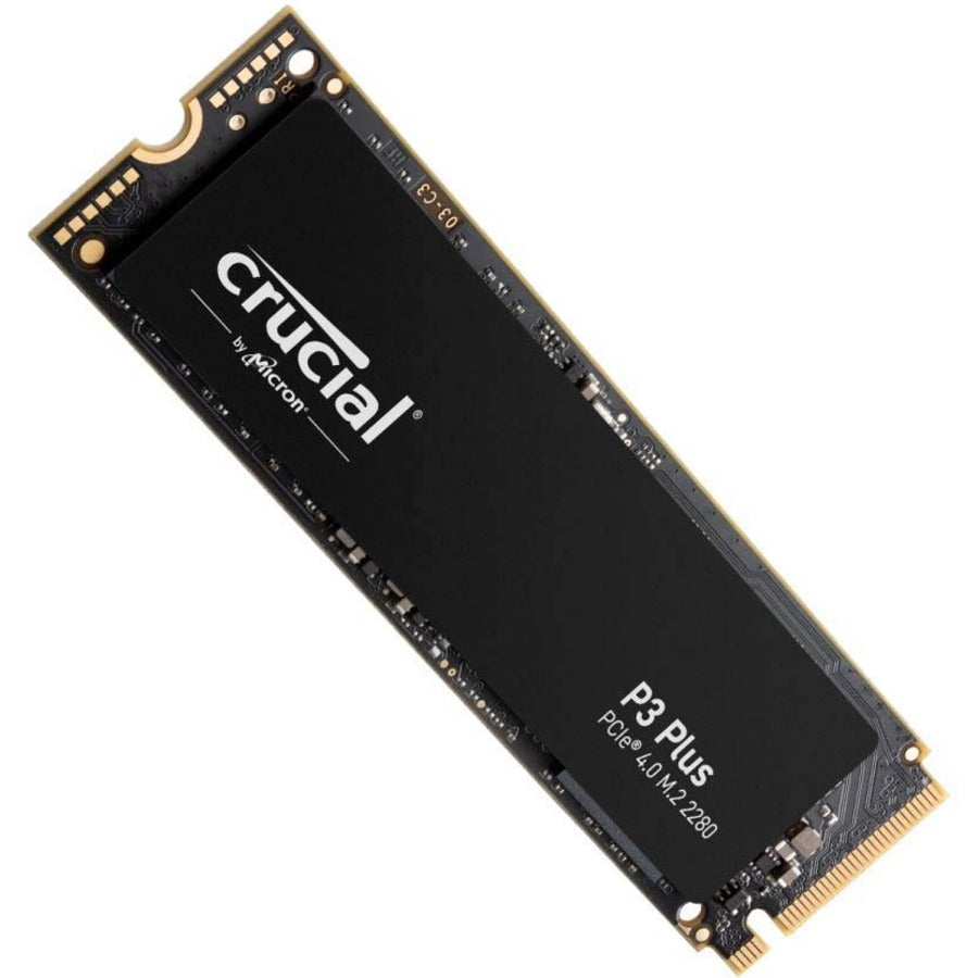 Crucial P3 Plus CT4000P3PSSD8 4 TB Solid State Drive - M.2 2280 Internal - PCI Express NVMe (PCI Express NVMe 4.0 x4) CT4000P3PSSD8
