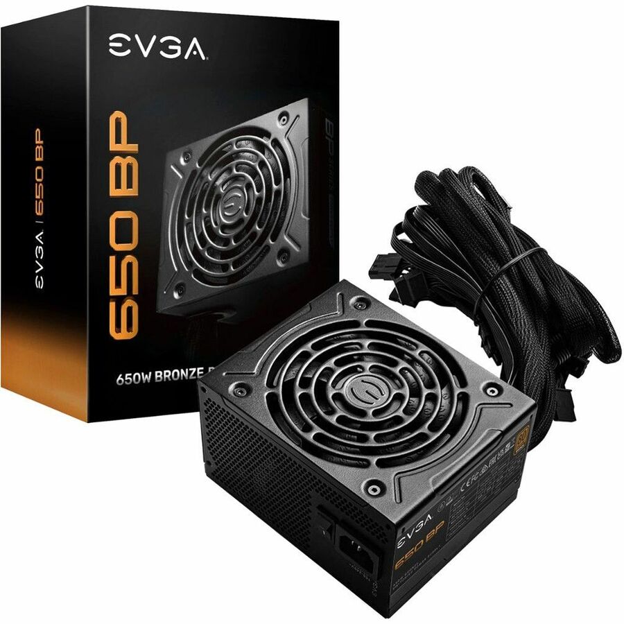 EVGA 650 BP 650W Power Supply 100-BP-0650-K1