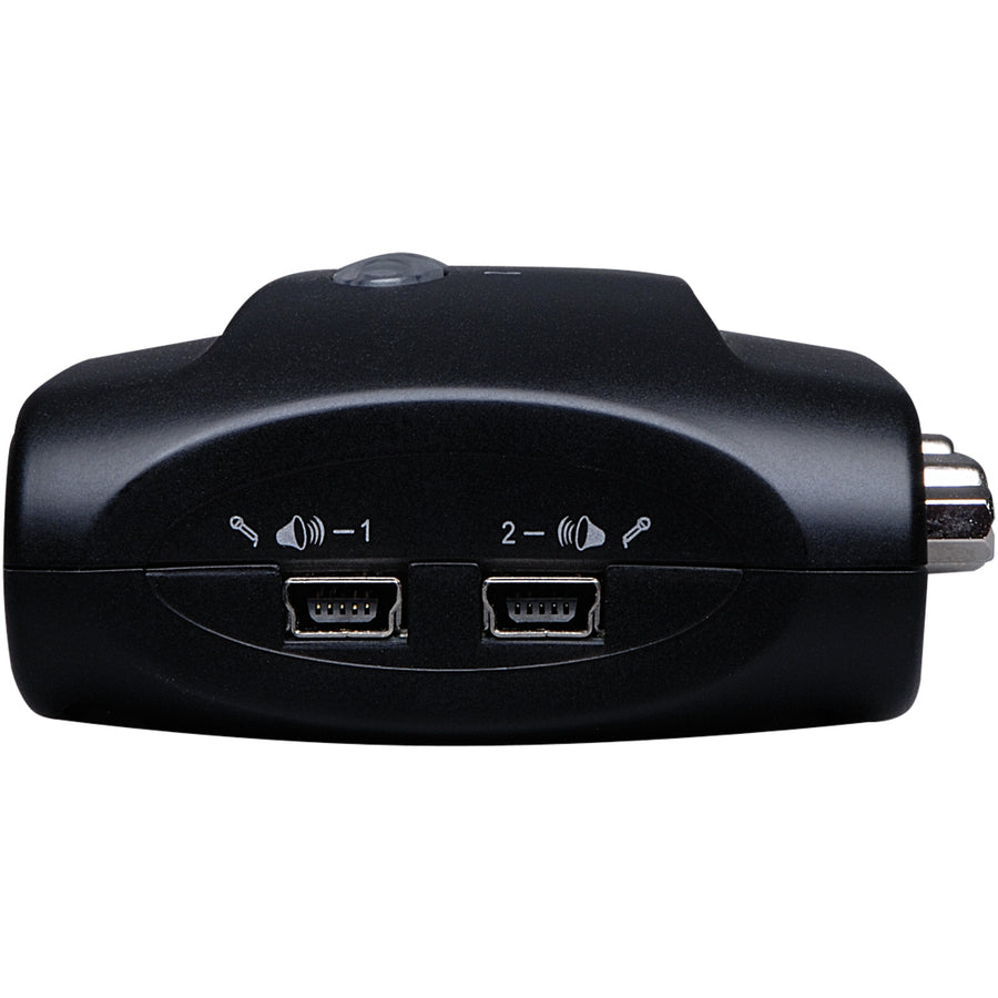 Tripp Lite by Eaton 2-Port Compact USB KVM Switch with Audio and Cable B004-VUA2-K-R