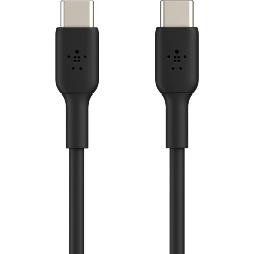 Belkin BoostCharge USB-C to USB-C Cable (1 meter / 3.3 foot, Black) CAB003BT1MBK