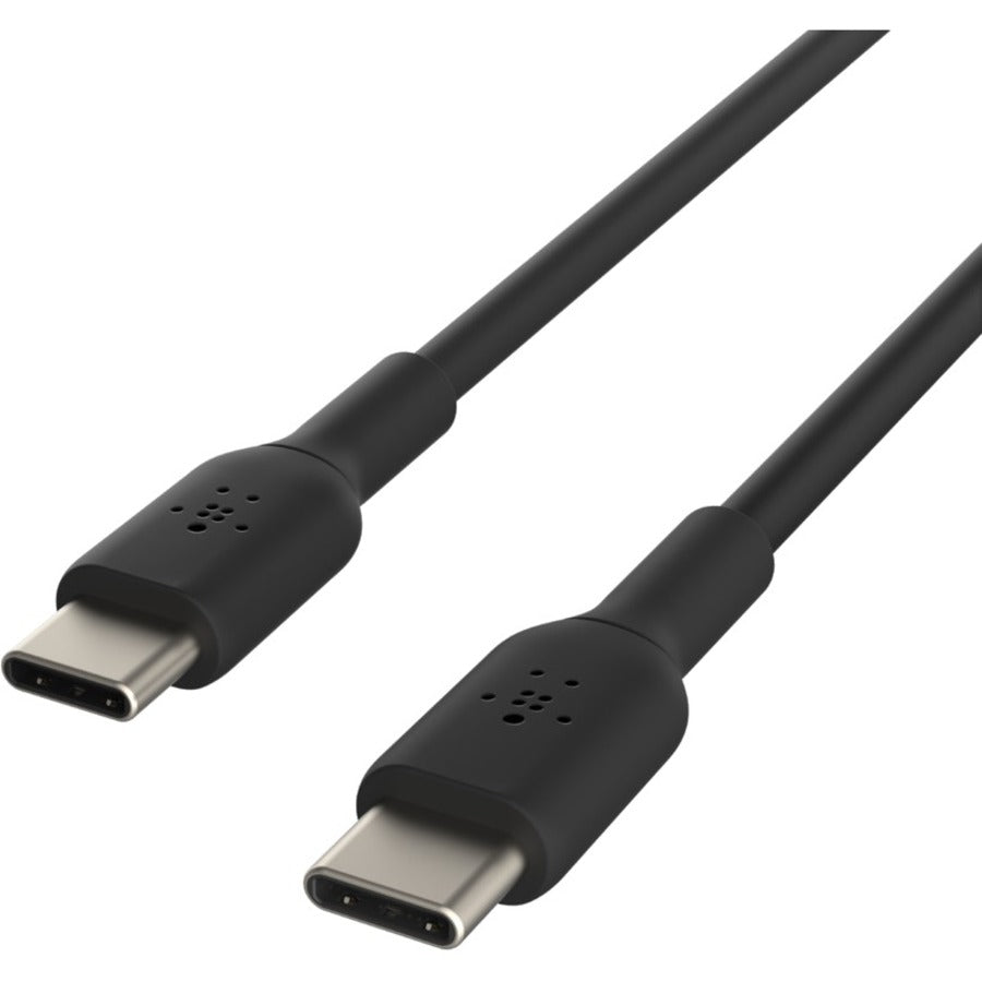 Belkin BoostCharge USB-C to USB-C Cable (1 meter / 3.3 foot, Black) CAB003BT1MBK
