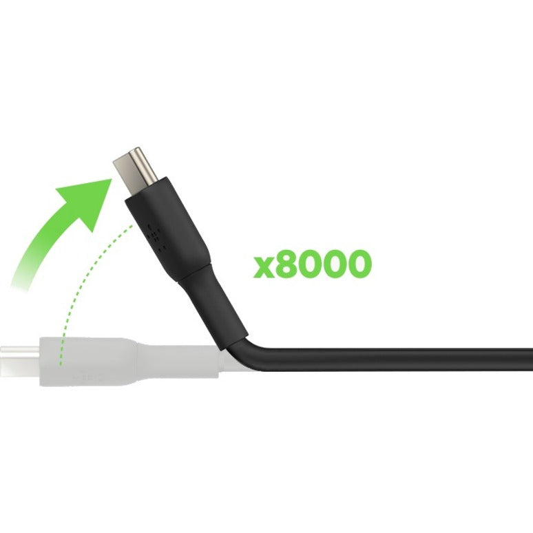 Belkin BoostCharge USB-C to USB-C Cable (1 meter / 3.3 foot, Black) CAB003BT1MBK