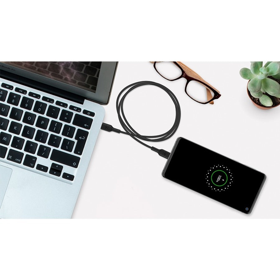 Belkin BoostCharge USB-C to USB-C Cable (1 meter / 3.3 foot, Black) CAB003BT1MBK