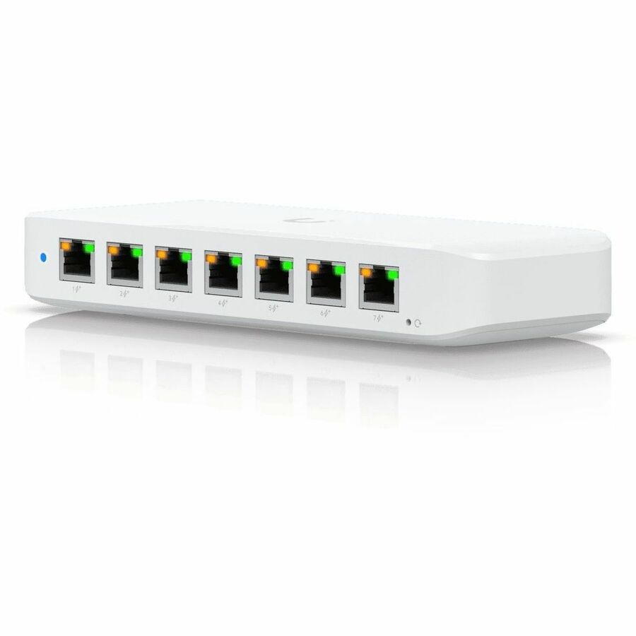 8 Ports - Manageable - Gigabit Ethernet - 1000Base-T - 2 Layer Supported - 9 W Power Consumption - 42 W PoE Budget - Twisted Pair - PoE Ports - Wall Mountable USW-Ultra