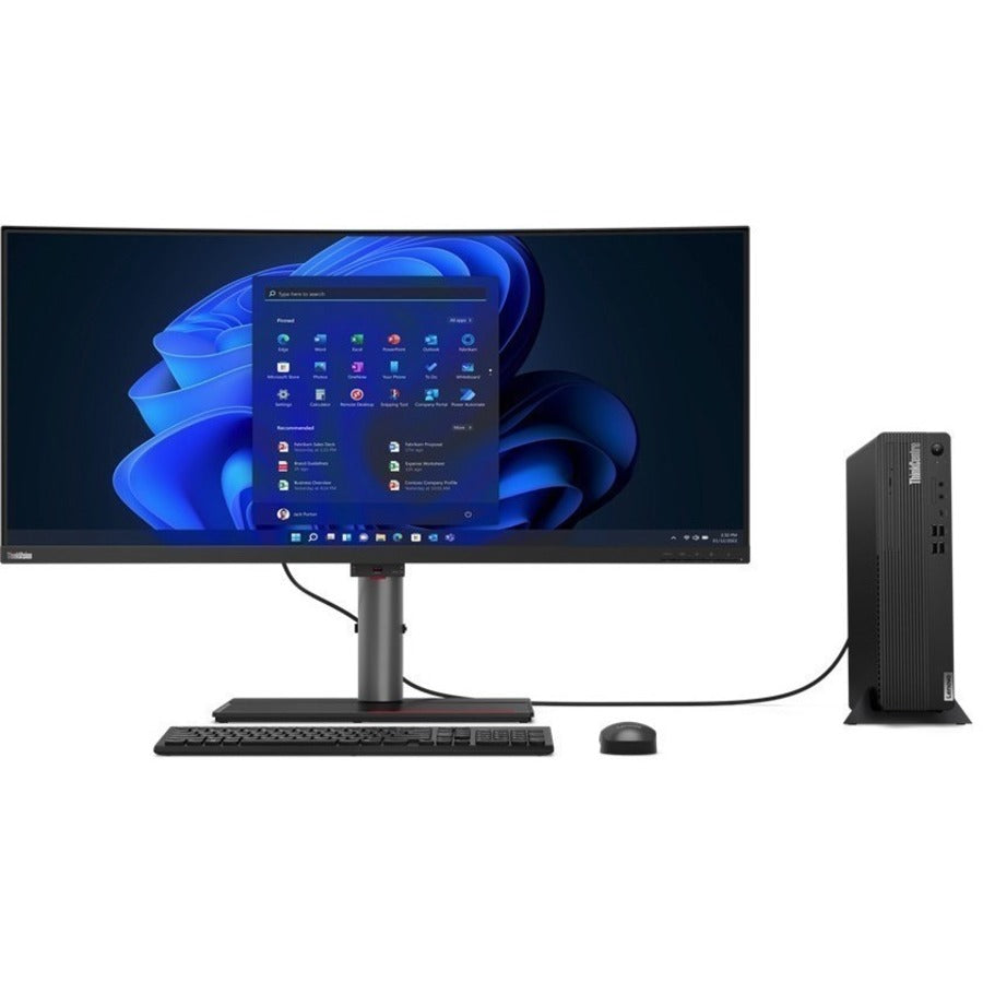 Lenovo ThinkCentre M90s Gen 3 11TT000SUS Desktop Computer - Intel Core i5 12th Gen i5-12500 - vPro Technology - 16 GB - 512 GB SSD - Small Form Factor - Black 11TT000SUS