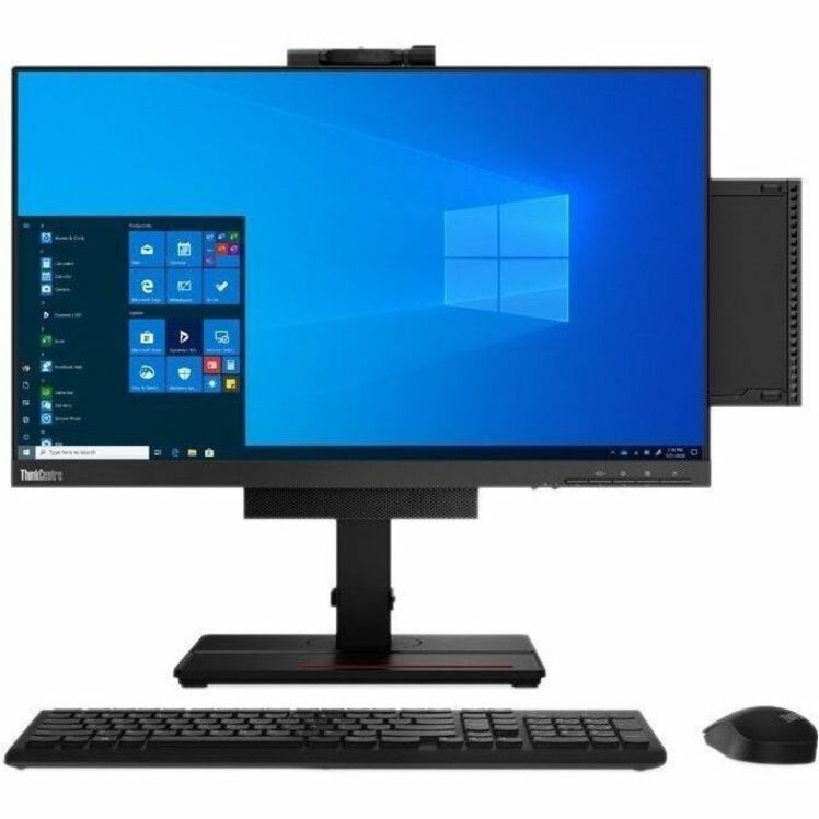 Lenovo ThinkCentre M75q Gen 2 11JN008BUS Desktop Computer - AMD Ryzen 3 PRO 5350GE - 8 GB - 256 GB SSD - Tiny - Black 11JN008BUS