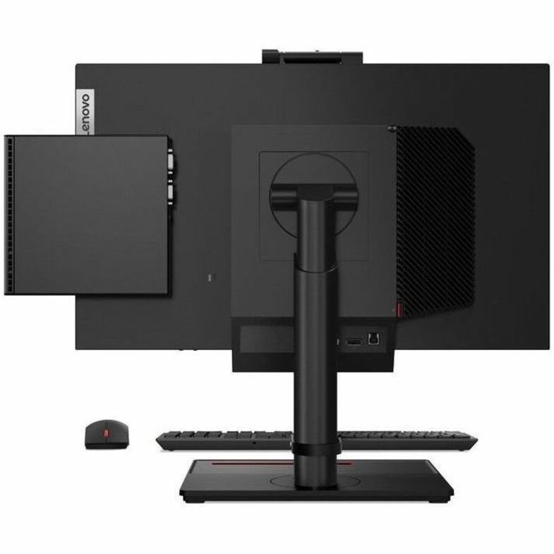 Lenovo ThinkCentre M75q Gen 2 11JN008BUS Desktop Computer - AMD Ryzen 3 PRO 5350GE - 8 GB - 256 GB SSD - Tiny - Black 11JN008BUS