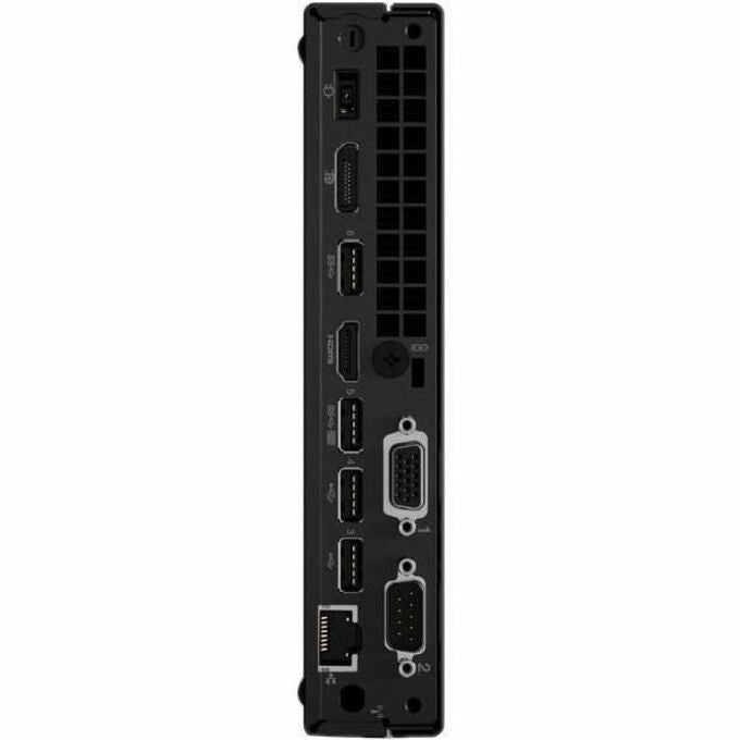 Lenovo ThinkCentre M75q Gen 2 11JN008BUS Desktop Computer - AMD Ryzen 3 PRO 5350GE - 8 GB - 256 GB SSD - Tiny - Black 11JN008BUS