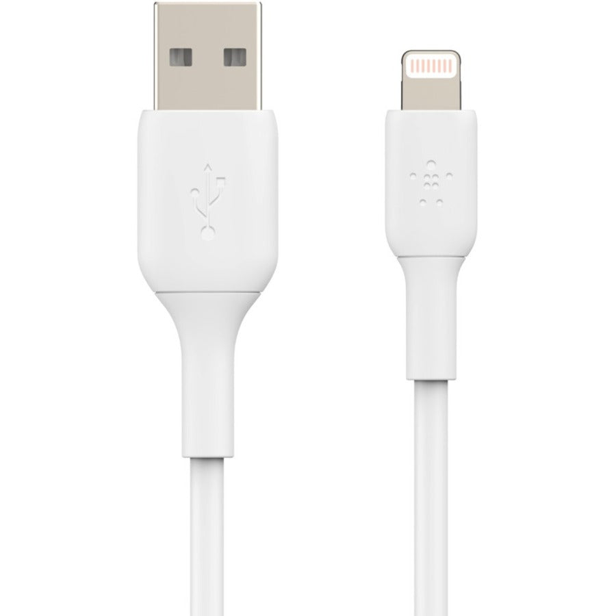 Belkin BoostCharge Lightning to USB-A Cable (3 meter / 9.9 foot, White) CAA001BT3MWH