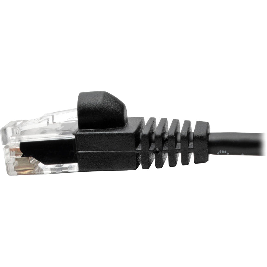 Eaton Tripp Lite Series Cat6a 10G Snagless Molded Slim UTP Ethernet Cable (RJ45 M/M), Black, 6 ft. (1.83 m) N261-S06-BK