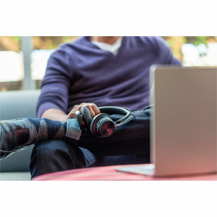 Poly Voyager Focus 2 Microsoft Teams Certified USB A Headset 77Y85AA