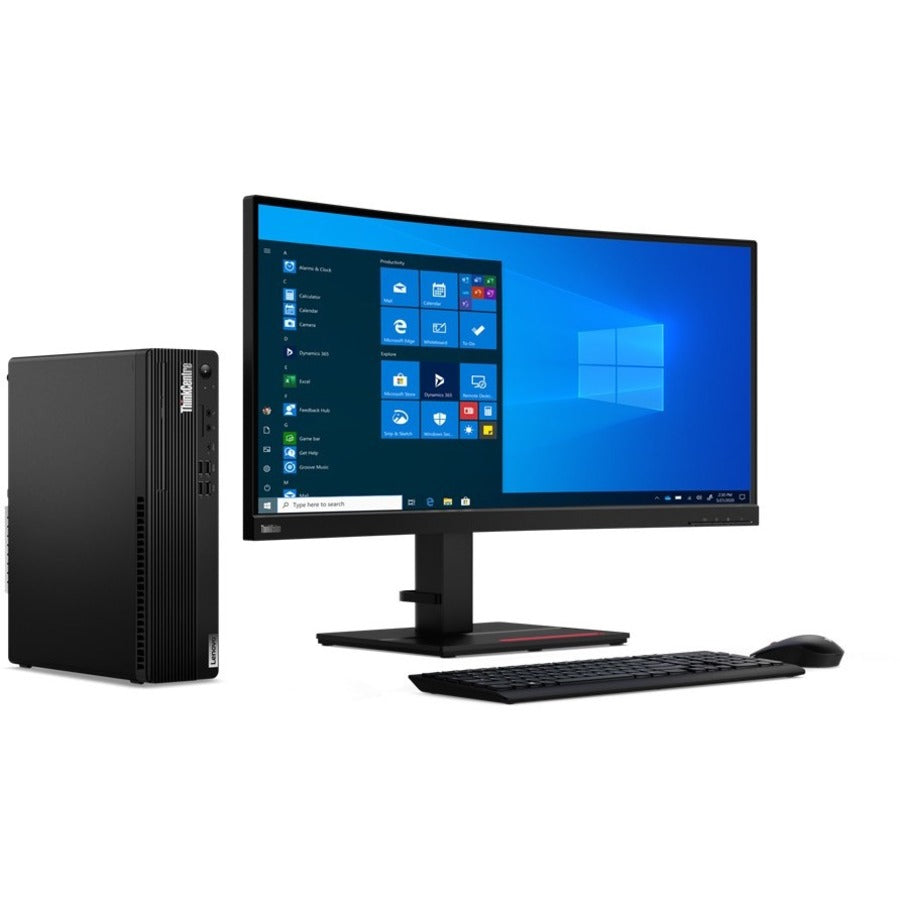 Lenovo ThinkCentre M75s Gen 2 11R80051US Desktop Computer - AMD Ryzen 5 PRO 5650G - 16 GB - 256 GB SSD - Small Form Factor - Black 11R80051US