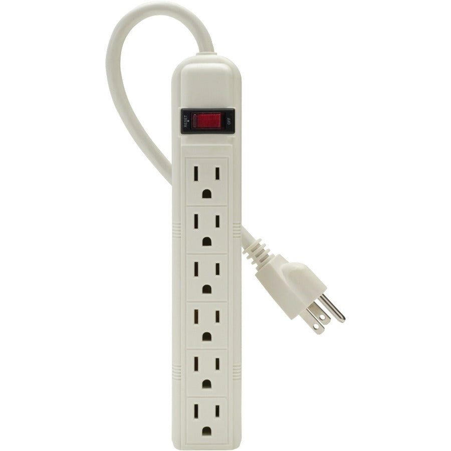 Belkin 6 Outlet Power Strip - 3 foot cord - White F9P609-03