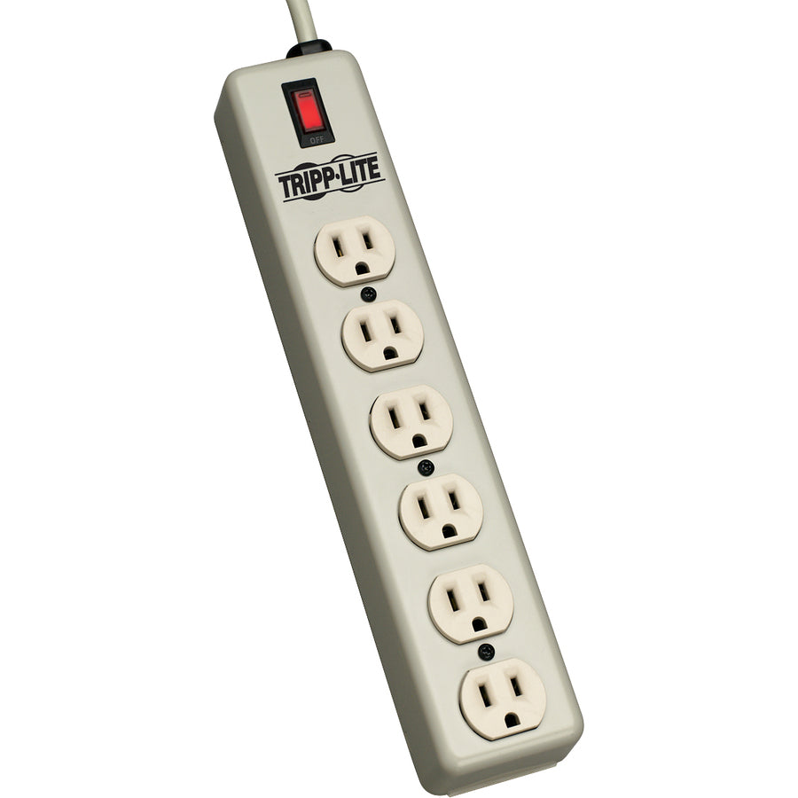 Tripp Lite by Eaton Industrial Power Strip, 6-Outlet, 15 ft. (4.6 m) Cord 6SPDX-15