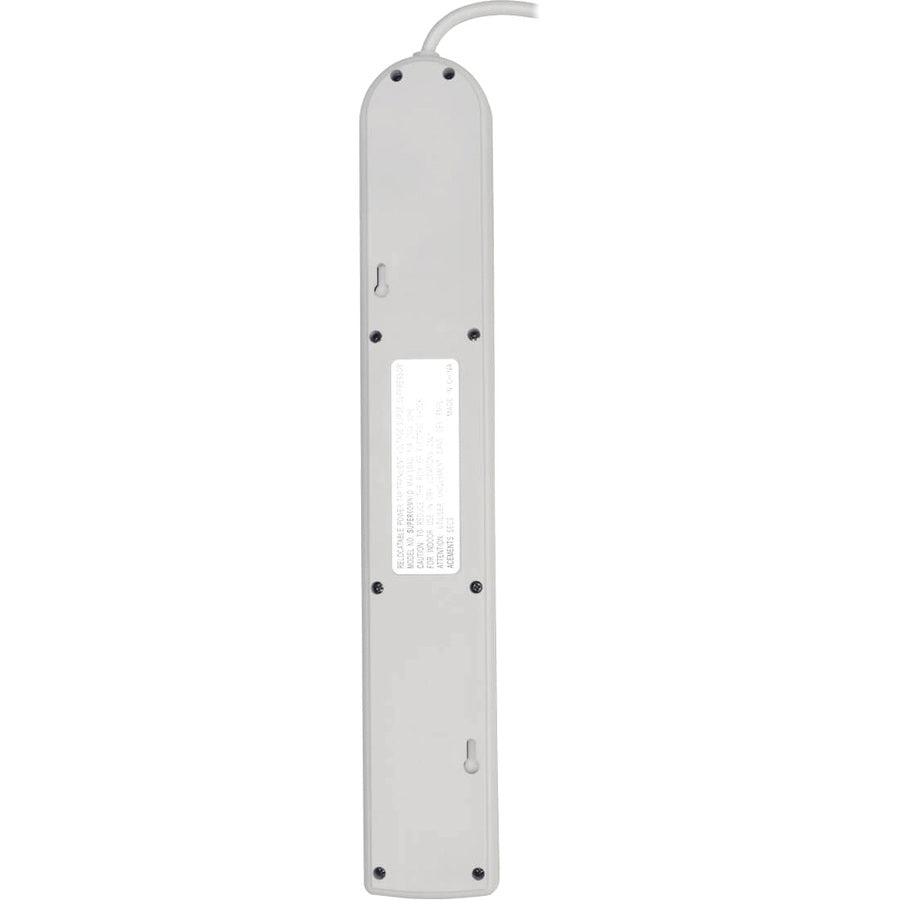 Tripp Lite by Eaton Protect It! 230V 6-Universal Outlet Surge Protector, 1.8M Cord, German/French Plug, 750 Joules SUPER6OMNID
