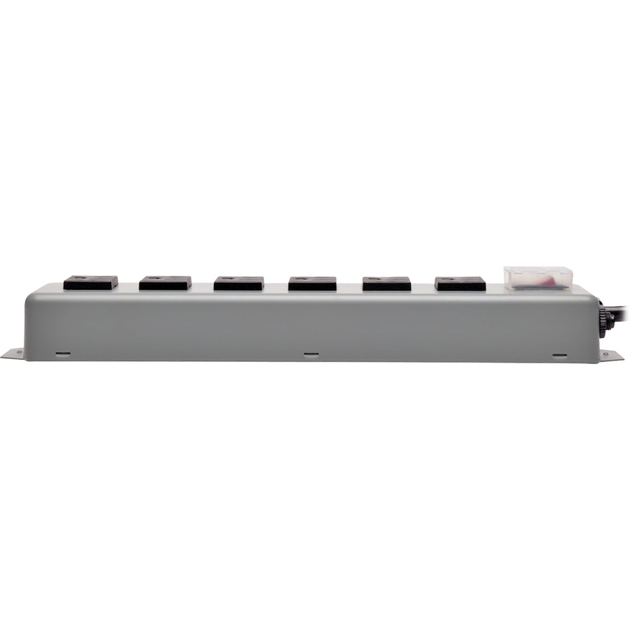 Tripp Lite by Eaton Industrial Power Strip Metal, Lighted Power Switch, 6-Outlet, 6 ft. (1.8 m) Cord 6SP